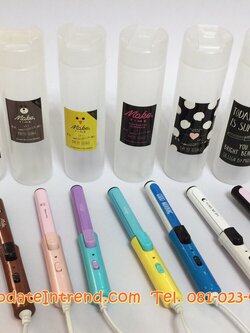 เครื่องม้วนลอน เครื่องม้วนผม มินิ สีพาสเทลทูโทนน่ารัก แบบให้เลือกเยอะมาก