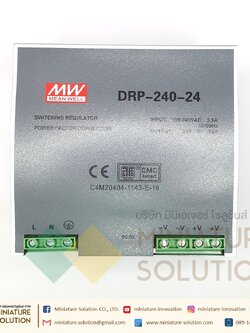 Power Supply 240W Din Rail Switching Power Supply DRP-240-24V10A เอาท์พุทDCแรงดันไฟฟ้าTransformer