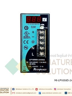 Reign Power Switching Power Supply DIN RAIL พาวเวอร์ซัพพลาย LP1050D-24SDA 50W24V2.1A