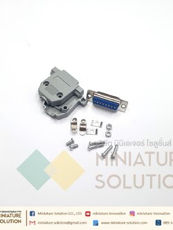 คอนเนคเตอร์ 15,25 PIN Connector DB-15,25 Male, Female ,Cover D-Sub ชุดหัวประกอบ DB-15,25 Connector socket