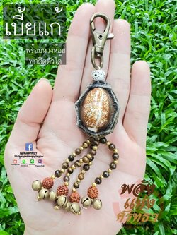 เบี้ยแก้ พกติดตัว เบี้ยแก้แบบห่วง ขจัดสิ่งไม่ดี แข็งแรงทนทาน
