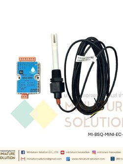 BSQ-mini Jishen BSQ-MINI-EC with 1.0 plastic electrode +4000us วัดค่า Conductivity transmitter EC ในสารละลาย ยี่ห้อ JISHEN รองรับ RS485 Modbus RTU
