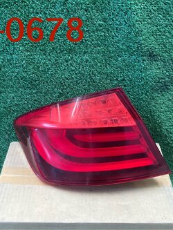 ไฟท้าย L BMW 520d แท้มือสอง