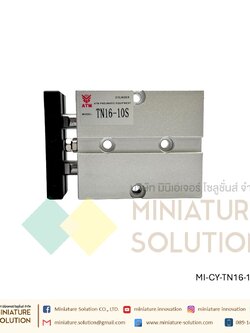 TN16 Series กระบอกสูบลมนิวเมติก 16 มม. กระบอกสูบเพลาคู่ pneumatic double rod double shaft cylinder M5X0.8 ก้านสูบคู่