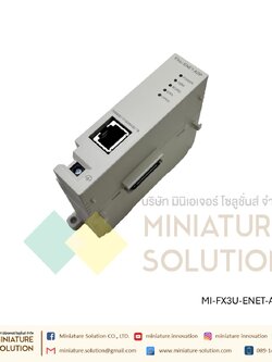 FX3U-ENET-ADP Ethernet Communication การ์ดขยาย Mitsubishi PLC Expansion