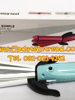 เครื่องหนีบผมตรง หนีบผมหยัก ม้วนผมลอน ทำผมหยัก Mermaid 4in1 (RM-011)