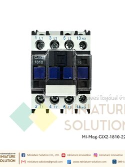 แมกเนติก AC CJX2-1210 CJX2-1201 1811 1211 AC Magnetic Contactor แมกเนติกคอนแทคเตอร์ 24V/36V/220V/380V (CJX2-1810)(220V)