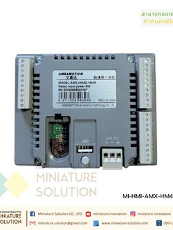 HMI AMSAMOTION 2in1 industrial control all-in-one machine 4-inch PLC FX3U ภายในจอ HMI DI8 DR8 AQ2 (AMX-HM4D-16MR)