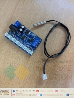 NT18B07 7-channel RS485 NTC Temperature Sensor Board MODBUS RTU เซ็นเซอร์การวัดอุณหภูมิ NTC 10K (NT18B07)