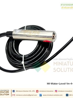 เซนเซอร์วัดระดับน้ำ Liquid level sensor transmitter probe : Normal range 1 meter Analog 4-20mAเซนเซอร์วัดระดับน้ำหรือของเหลว (1m waterproof and anti-corrosion line) (0-1M)