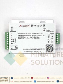 โมดูลแปลงผลน้ำหนักเป็นอะนาล็อค และ RS485 conversion digital signal amplifier 232 module TDA-04B (digital + analog)