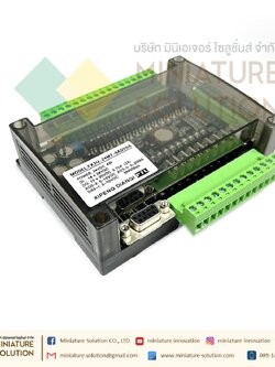PLC LX3U 24MT บอร์ดควบคุมอุตสาหกรรม FX3U-24MT ชนิดอะนาล็อค 6AD+2DA 24 โวลต์ เอาต์พุตทรานซิสเตอร์ RS485