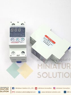 SINOTIMER อุปกรณ์ป้องกันไฟตกไฟเกิน กระแสเกิน ไฟตก 220VAC 50HZ 40A (SVP-912)(SVP-60L)(SINOTIMER)