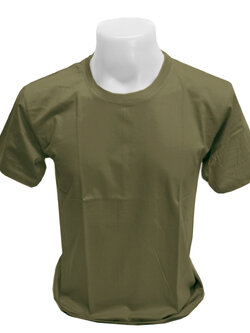 เสื้อยืด สีเขียวขี้ม้าอ่อน