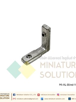 Blind Bracket 20/30/4040/45 Series ตัวยึดฉาก อลูมิเนียมโปรไฟล์ angle slot corner พร้อมตัวหนอน Bracket ชนิดพิเศษ (1515/2020/3030/4040/4545)