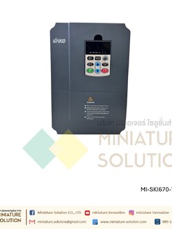 SAKO SKI670 7.5KW 220VAC to 380VAC Vfd อินเวอร์เตอร์แปลงความถี่ตัวแปลงสําหรับมอเตอร์ 220V