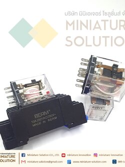 รีเลย์ Relay AC220V MY2NJ พร้อมฐาน