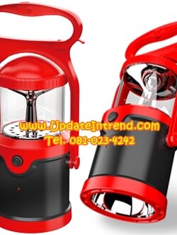 ตะเกียงไฟฟ้า ชาร์จไฟได้ 2W+24LED JIAGE (YD-7737)