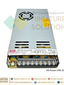 Meanwell LRS switching power supply พาวเวอร์ซัพพลาย LRS AC-DC (LRS-350-12)(29A)(LRS-350-24)(14.6A)