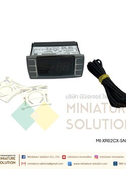 XR02CX-5N0C1 including probe Dixell เทอร์โมดิจิตอล ชุดคอนโทรลสำหรับระบบทำความเย็น ละลายน้ำแข็ง ตัวควบคุมอุณหภูมิ ดิจิตอลตู้แช่ (ดิคเซลล์) TEMPERATURE CONTROLLER