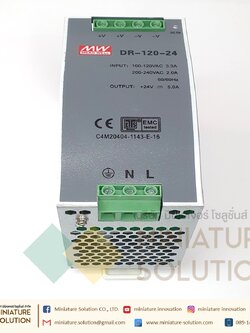 Switching Power Supply 24V Din Rail DR-120-24 V5A Transformer Regulator 120W Rail Type