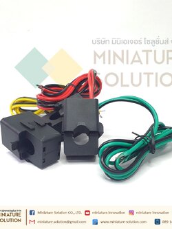 CT ขนาดเล็ก หม้อแปลงกระแสไฟฟ้า KT24/36/50 open current transformer 50/5A-2000/5A 0.5 class คอยล์หม้อแปลงกระแสไฟฟ้า SENSOR (50/5 : 16MM)