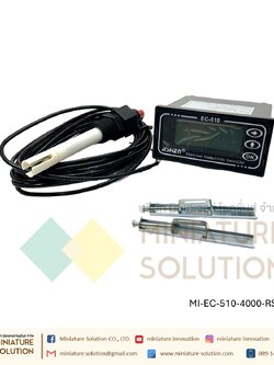 EC Controller รุ่น EC-510 ยี่ห้อ JISHEN EC Meter EC Monitor ABS-1.0 plug-in electrode + 4000uS รองรับ Analog 4-20mA และ RS485 Modbus RTU