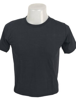 เสื้อยืดคอกลม สีดำ