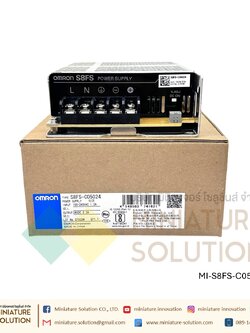 Switching Power Supply OMRON สวิชชิ่ง เพาเวอร์ซัพพลาย หม้อเเปลงไฟฟ้า S8FS-C05024 ,24VDC 2.2A 50W 100-240VAC ออมรอน