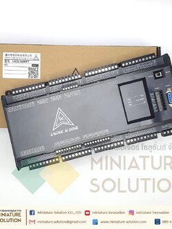 PLC LK3U-64MRT-10AD-2DA Mitsu GXwork (Y0-Y7 MT)(Y10-Y37 MT) All MIX Relay and Transistor รวมในตัวเดียวกัน - 10NTC chanal