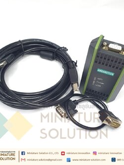 สาย Link Siemens โหลดโปรแกรม PLC ยี่ห้อ Siemens รุ่น 0CB20+ สำหรับ S7-200/300/400 สาย link S7-200-300 / 400 series PLC programming cable 0CB20+