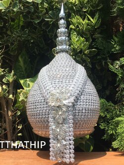 พานพุ่ม - พานพุ่มสักการะ - พานพุ่มเงินทอง - พานพุ่มนพเก้า *ราคาสินค้าเป็นคู่