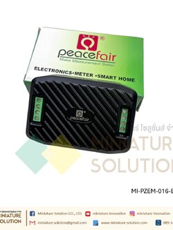 PZEM-016 pzem AC ดิจิตอลมิเตอร์ โมดูลวัดระบบไฟฟ้า AC 100A 80-260V Energy Meter AC 10A Voltage Current Energy Hz Power factor RS485 Modbus Module เฉพาะกล่อง