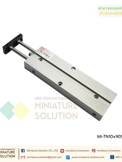 TN10-xS TN10 TN16 TN20 TN25 TN32 X10 X20 X30 X40 X50 X75 X100 X25 S กระบอกลม แบบแกนคู่ กระบอกลมคอมแพ็ค 2 แกน Twin-Rod Cylinder compact Double-shaft Air Pneumatic