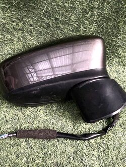 กระจกมองข้าง R Mazda2 2014 ไม่มีกระจก