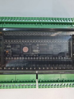 PLC LX3U บอร์ดควบคุมอุตสาหกรรม FX3U-48MT ชนิดอะนาล็อค 6AD+2DA 24 โวลต์ เอาต์พุตทรานซิสเตอร์ RS485