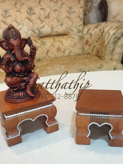 ฐานพระพุทธรูป/ฐานรองพระพุทธรูป/แท่นพระ/ฐานพระ/ฐานรองพระพิฆเนศ - The base of the Buddha Statue