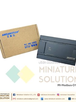 Modbus IO RTU Modbus-IO16R RTU 16 รีเลย์ Amsamotion DI16 DQ16 RLY