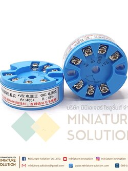 โมดูล เซนเซอร์วัดอุณหภูมิ RTD pt100 เทอร์โมคัปเปิล Type K แปลงสัญญาณเป็น Modbus RS485 (RS68)