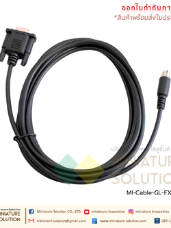 Cable-GL-FX-3M Kinco cable การสื่อสารสำหรับ Kinco MT4000 MT5000 MT5020 Series HMI Touch หน้าจอเชื่อมต่อ Mitsubishi FX Series PLC MT4000/5000-FX GL-FX 3M