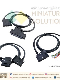 SIRON X210 สายเชื่อมต่อกับ T001 T022 กับ PLC CJ1W FX1NC FX2NC MITSUBISHI/Q SERIES QX41/42
