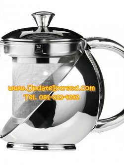 กาชงชา กาชงน้ำชาสแตนเลส Stainless Steel Pot (500,750,1100ml)