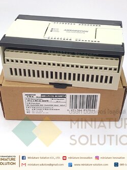 PLC AMSAMOTION AMX-FX3U-M26MT-E Transistor ต่อ expansion โมดูลเพิ่มได้ 16DI/10DO, 2AI/2AO พอร์ต Ethernet ในตัว [AMX-FX3U-M26MT-E]