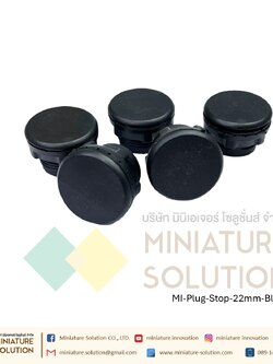 (ราคา ต่อชิ้น) ปลั๊กอุดหน้าตู้ไฟ ตู้ควบคุม 22mm ดำ,เทา ปลั้กอุด แหวนล็อค พลาสติก 22mm. (สีดำ)(สีเทา)