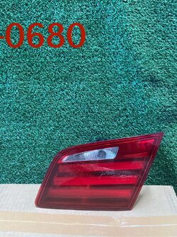 ไฟในฝาท้าย R BMW 520d แท้มือสอง