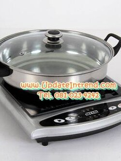 เตาแม่เหล็กไฟฟ้า OTTO ออตโต้ รุ่นGI-820 แถมหม้อสเตนเลสพร้อมฝาแก้ว ร้อนเร็วมาก