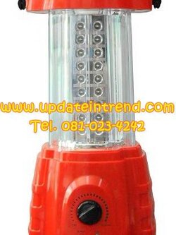 ตะเกียงไฟฟ้า หลอด LED 72หลอด ชาร์จไฟได้ ปรับระดับความสว่างได้ (LED-767)