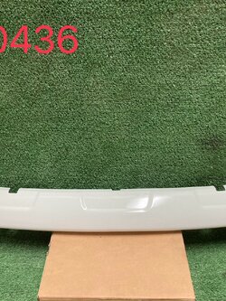 กาบกันชนหน้า (งานสีเทา) Mitsubishi Triton 2009-14 แท้ศูนย์