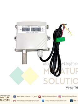 Temperature and Humidity transmitter RS485 output Modbus RTU with display