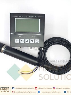 เซ็นเซอร์วัดค่าออกซิเจนในของเหลว RS485 DO Modbus RS485 (Dissolved Oxygen Sensor) + INTELLIGENT CONTROLLER โมดูล RS485
